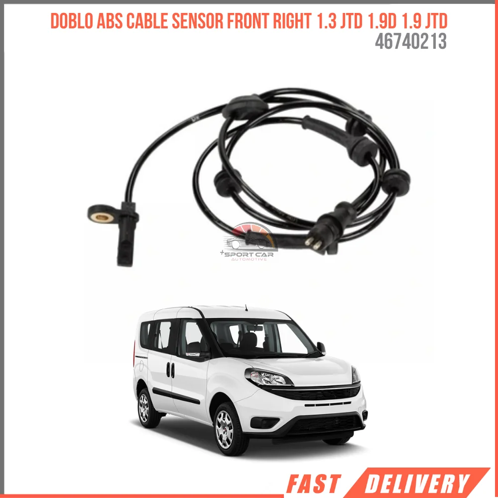 FOR DOBLO ABS CABLE SENSOR FRONT RIGHT 1.3 JTD 1.9D 1.9 JTD 46740213 46811205 REASONABLE PRICE FAST SHIPPING QUALITY