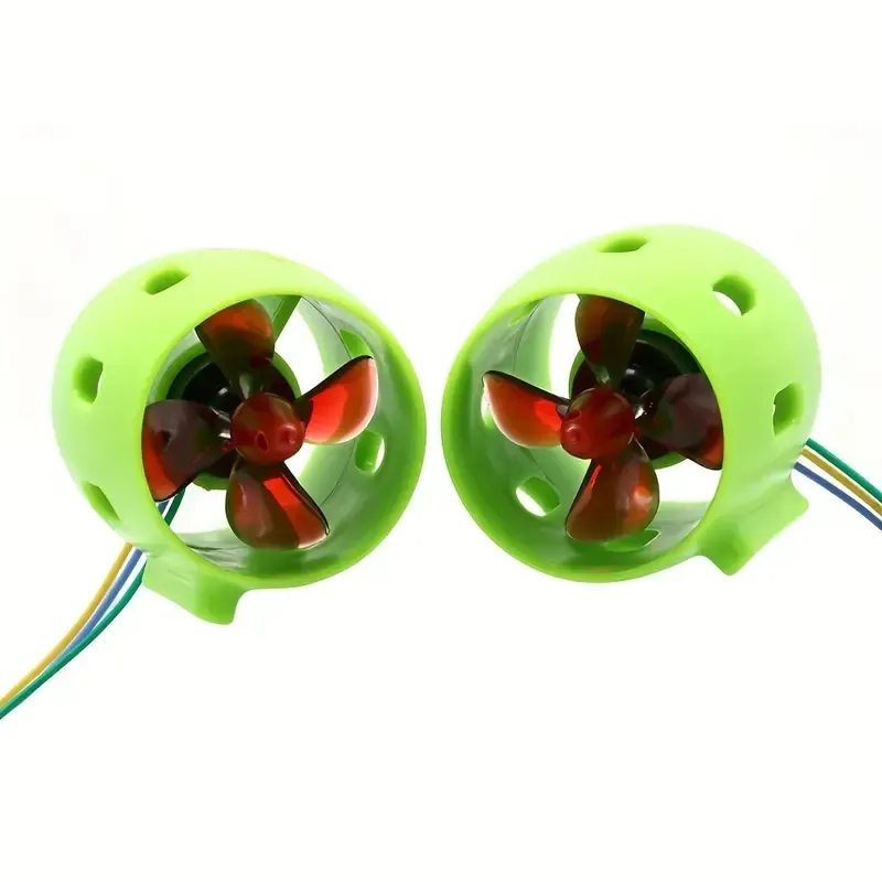 DC 12V-24V 20A Underwater Jet Boat 4 Blade CW CCW Thruster Engine For DIY RC Robot Decoy Nest Boat Submarine Motor