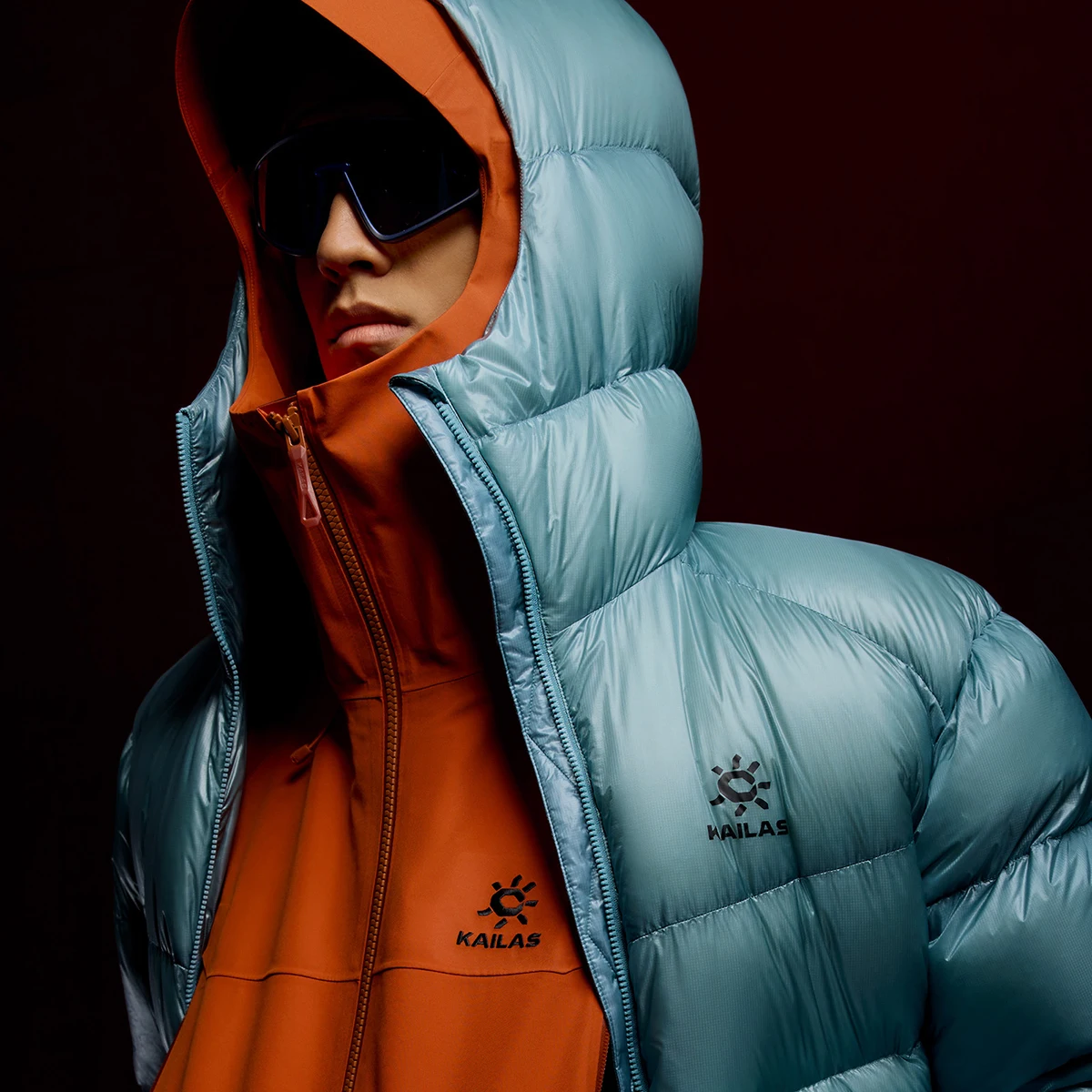 KAILAS العلامة التجارية الجديدة 5000GT للجنسين أسفل سترة 1000FP طارد للماء أوزة أسفل تخزين مريح وخفيفة الوزن KG2533115