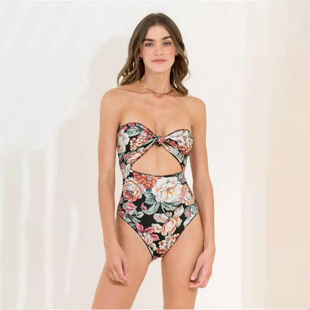 Maillot de bain dos nu imprimé double face, bikini licou, taille haute, coupe couvertes, sexy, bustier tubulaire, siamois, amissié, luxe, 2022