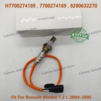 Sensor de oxígeno con sonda Lambda para coche, accesorio de alta calidad con sonda Lambda 7700274189, para Renault Modus 8200632270 L 1,2-2004 2005, H7700274189 8201071311