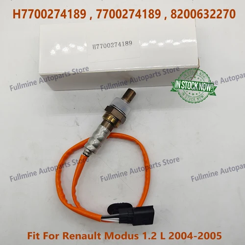Sensor de oxígeno con sonda Lambda para coche, accesorio de alta calidad con sonda Lambda 7700274189, para Renault Modus 8200632270 L 1,2-2004 2005, H7700274189 8201071311