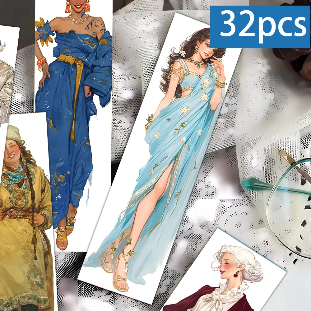 32 قطعة، إشارة مرجعية عصرية للفتيات، عيد الميلاد، الهالوين، مناسبة للمعلمين والقراء، ومحبي الكتب، هدية عيد ميلاد.