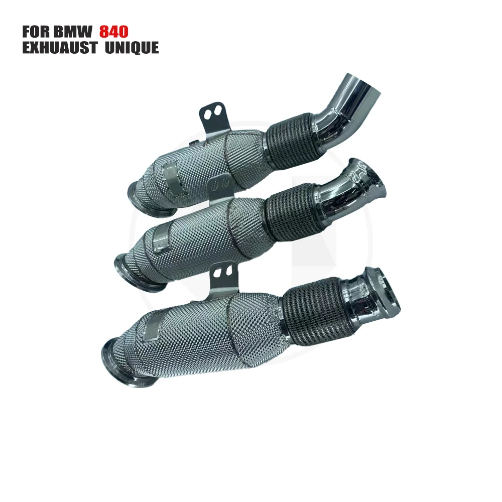 

UNIQUE Exhaust Manifold Downpipe for BMW B58 340 Car Accessories With Catalytic converter Header Without cat pipe