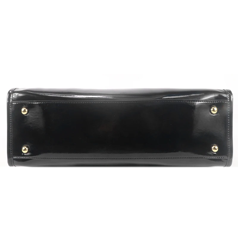 고르피아 신상 패션 디자인 PU 가죽 블랙 여성 가방 대용량 토트백 숄더백 핸드백 편리한 여행용