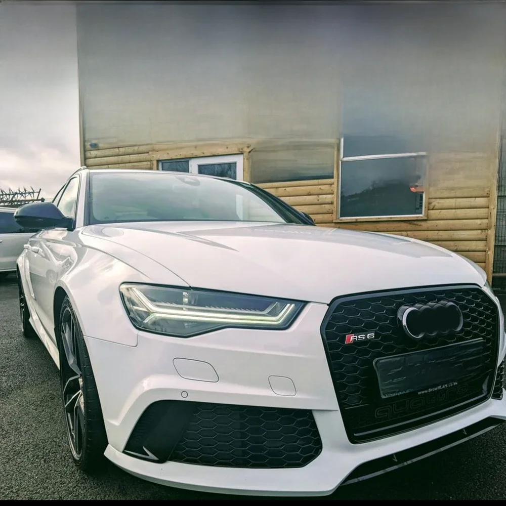 Koplamp Voor Audi A6 2012-2018 C7 12V Auto Автомобильные Товары Drl Hella Xenon Lens Hella Hid H7 Led A6 L Auto Accessoires - afbeelding 2
