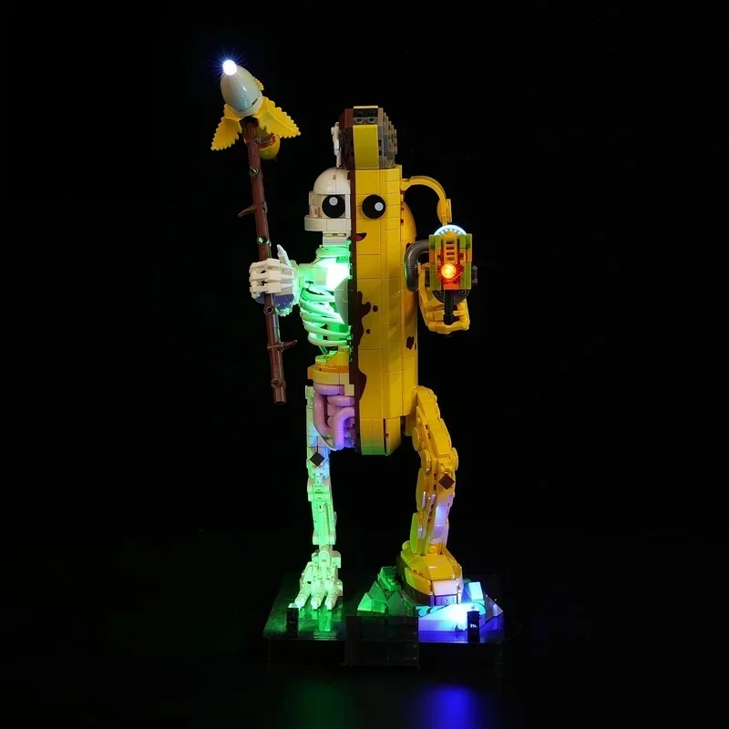 MAXCXT – ensemble de lumières LED pour LEGO 77072, Fortnite Peely Bone, lampe décorative à monter soi-même, blocs de construction non inclus
