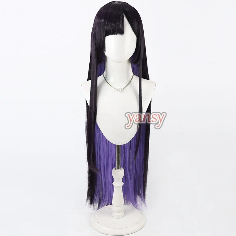 Yansywig Synthetic Hair Eunhwa Cosplay Wigs Game Nikke The Goddess of Victory Eunhwa 100cm Long Mixed Purple Wigs Heat Resistant