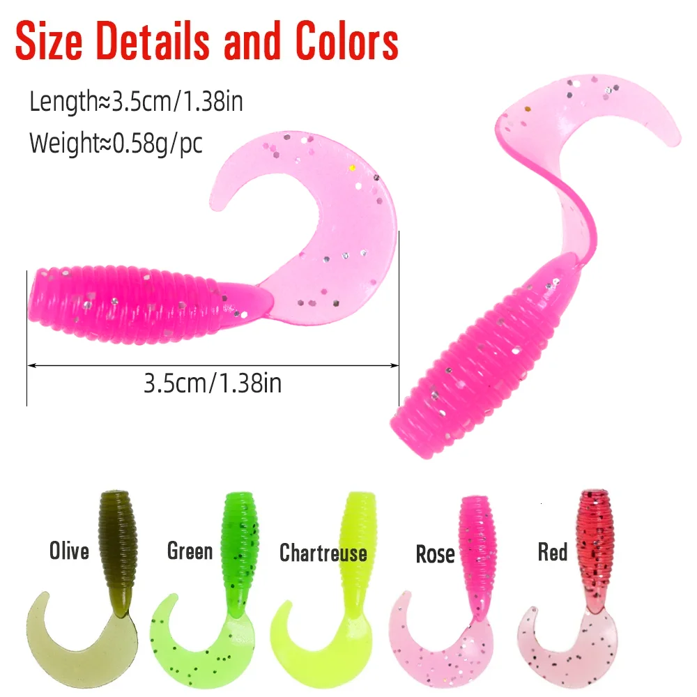 Wifreo Soft Grub Lure Dry Creek Single Tail Money grrubber Silicone Worm Bait artificiale Swimbait trota Bass Fishing Lure Baits