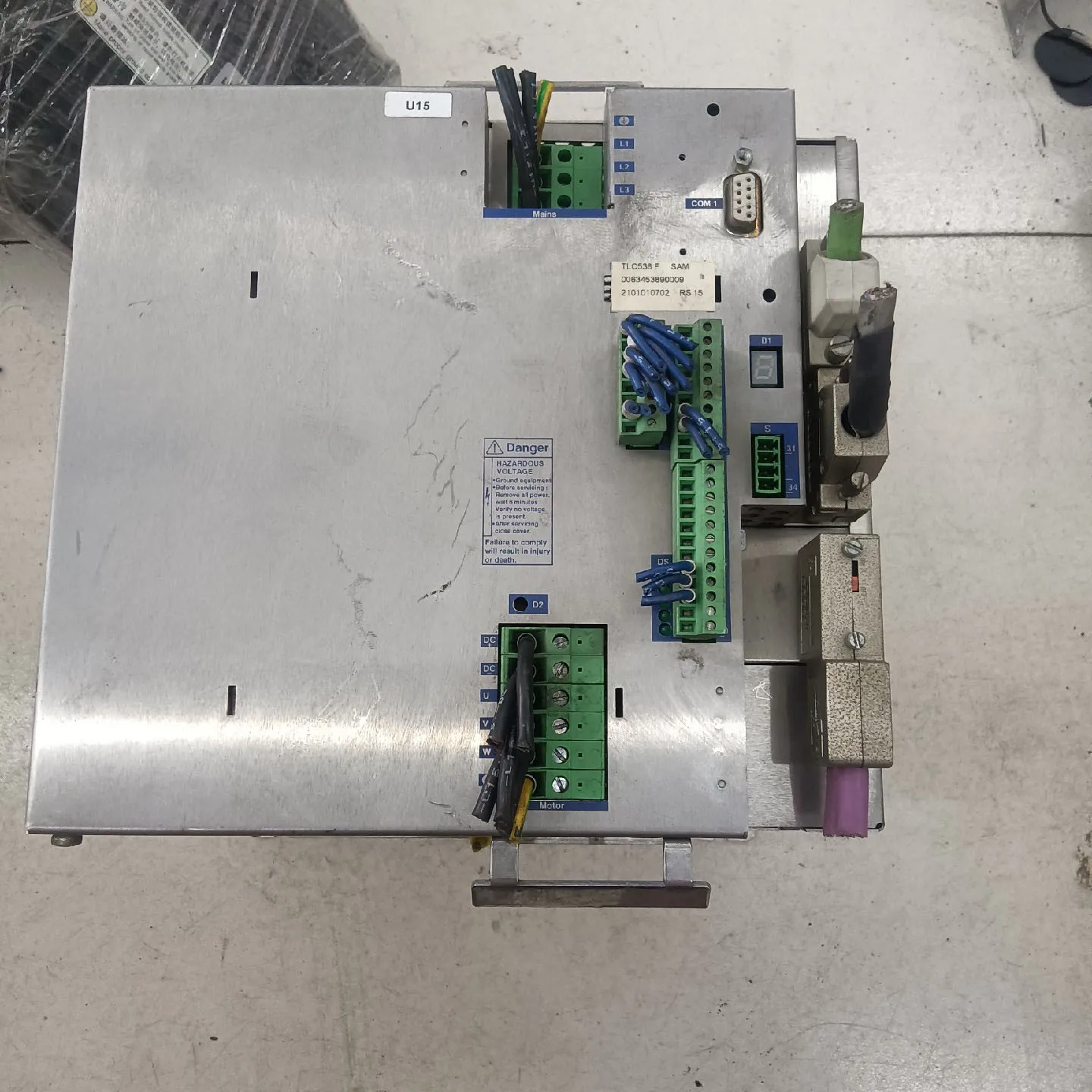 TLC538F servo drive used in good condition