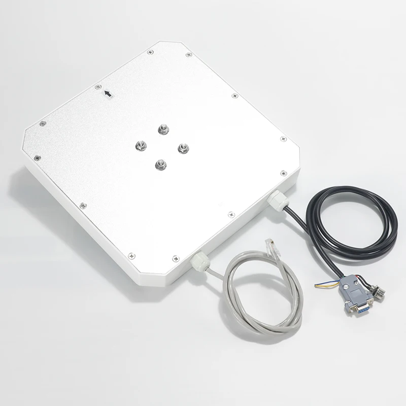 RFID UHF Reader RS232 10M 9dbi UHF RFID Integrated Rreader RS485 TCP/IP Interface IP67 EPC G2 free Java SDK UHF RFID