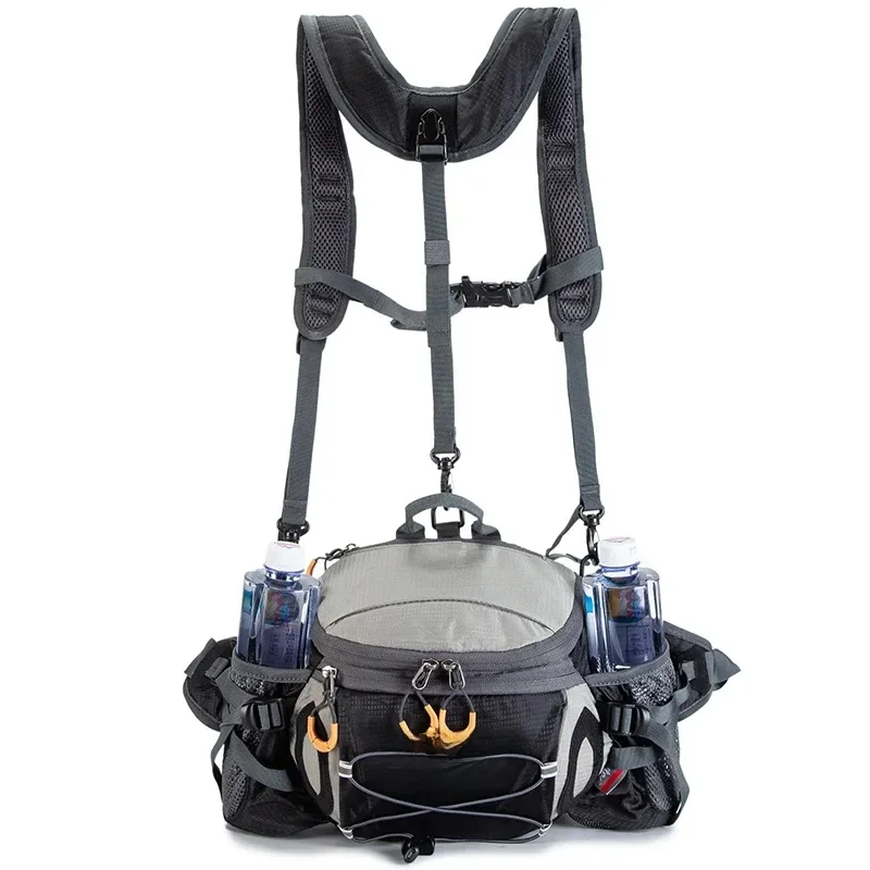 AliExpress NONE Outdoor Sports Waist Bag Cycling Camping Climbing Men's Backpack Hiking Shoulder Running Water Bottle Bicycle Fanny Pack Fishing