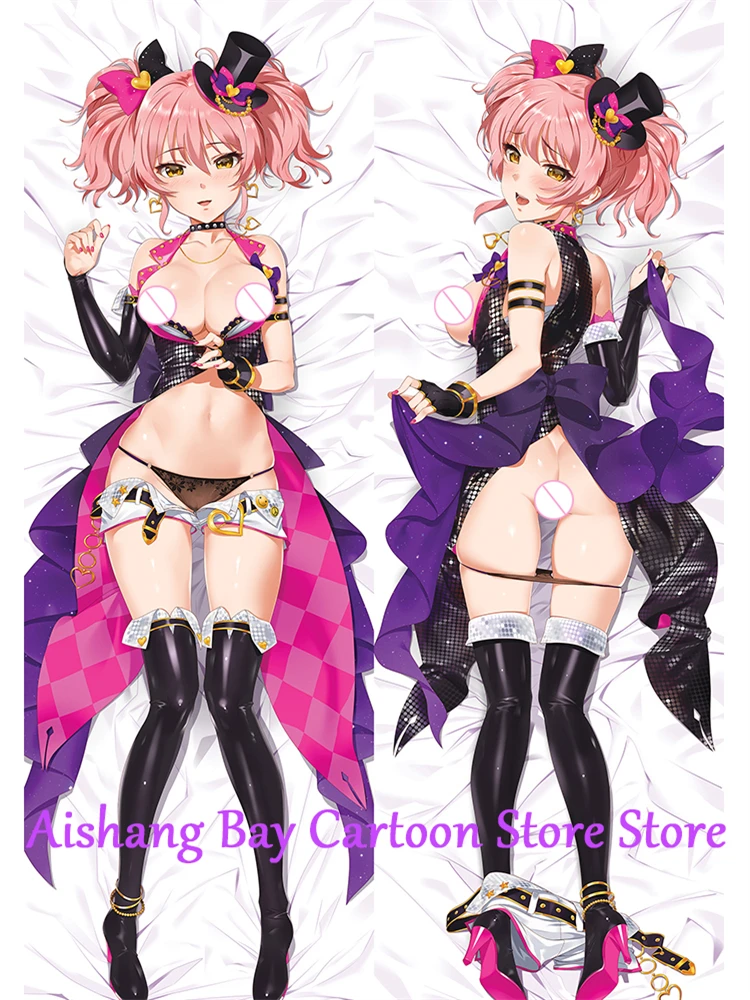 Dakimakura Anime Pillow Cover Meijia Chengqi Idol Master Cinderella Girl Double Sided Print Life-size Body Decoration