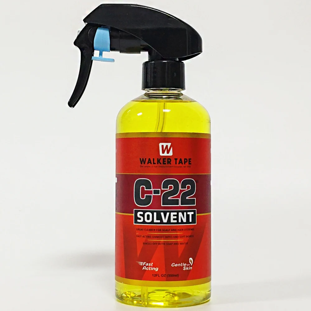 Remover C22 Solvent 355ml Spray Fast Acting Lace Wig Remover Adhesive Remover for Hair Systems Toupee Skin-Friendly