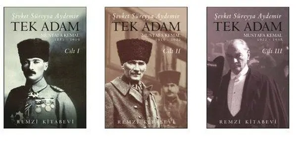 ​Tek Adam (Büyük Boy) Kutulu Set – Şevket Süreyya Aydemir | The Life and Legacy of Mustafa Kemal Atatürk