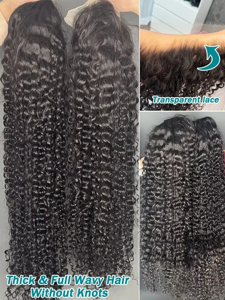Mossily HD 40 42 นิ้ว CURLY Wigs ผมมนุษย์ 13x6 Deep WAVE วิกผมลูกไม้ด้านหน้าด้านหน้า 13x4 ลูกไม้ด้านหน้า 5x5 Glueless Remy ผมความหนาแน่น 200