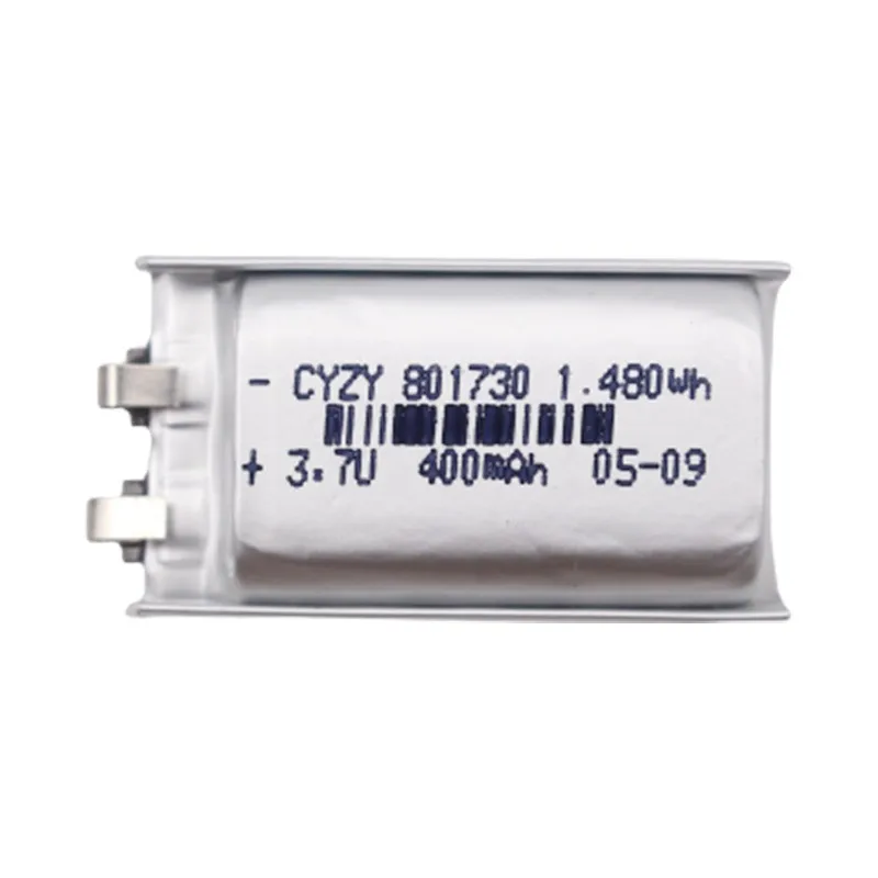 buy more will cheap Polymer lithium-ion battery cell 801730 400mAh beauty device medical equipment LED light positioning device