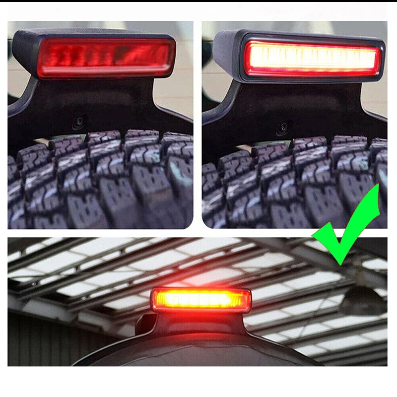 iJDM Plug-N-Play F1 Style Third Brake Light Strobe/Flash Attention Module Box/Harness For Jeep Wrangler JL JLU 2018-2024