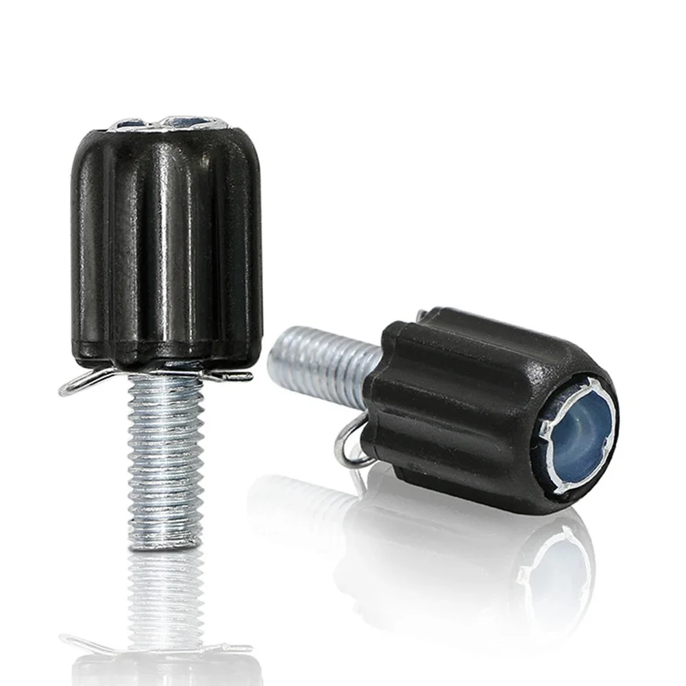 AliExpress NONE 2PCS Bicycle Gear Cable-Barrel Adjuster Screw M5 Threaded Downtube Derailleur Bolt Steel+ABS 26x12mm Cycling Accessories