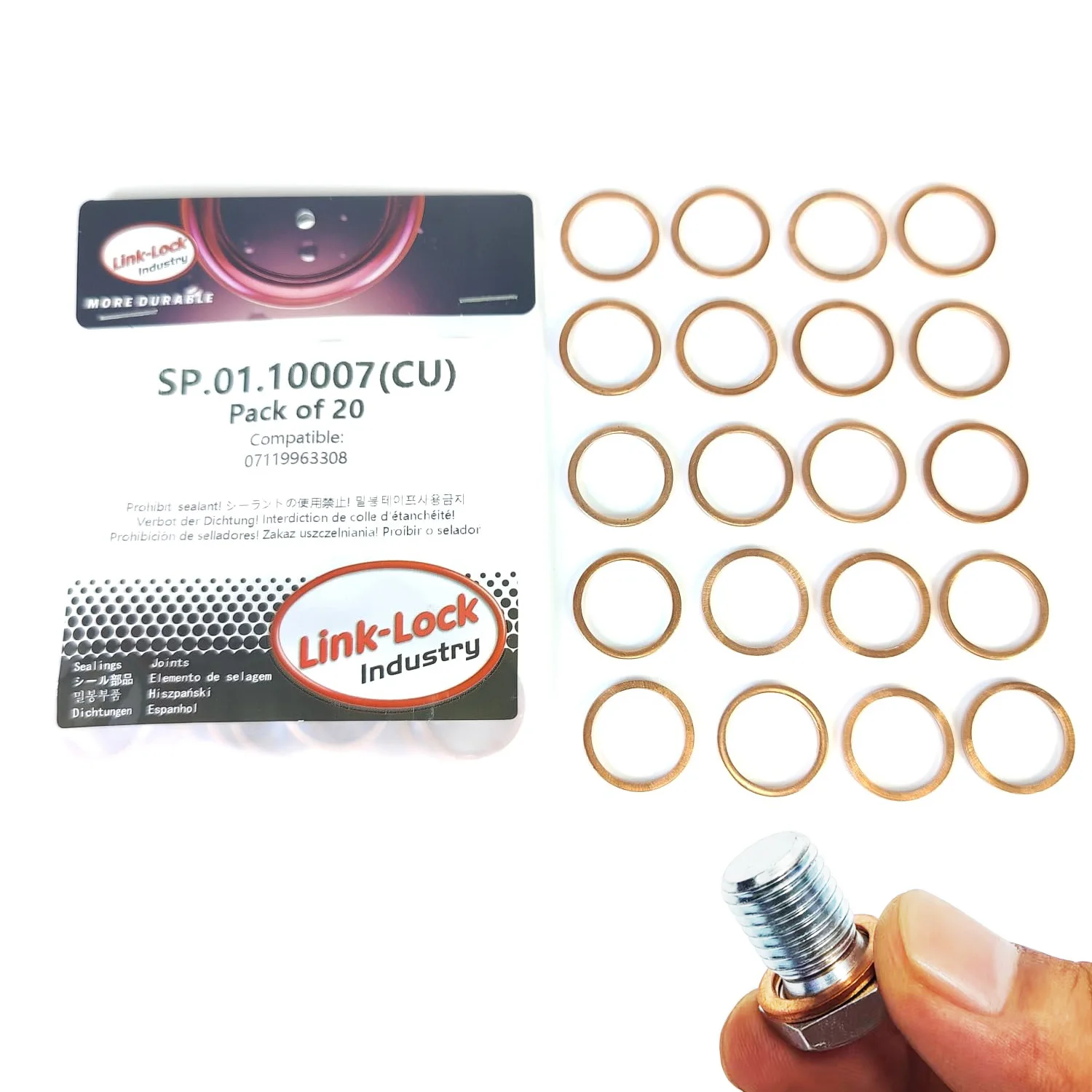 20 Pcs Copper SP.01…