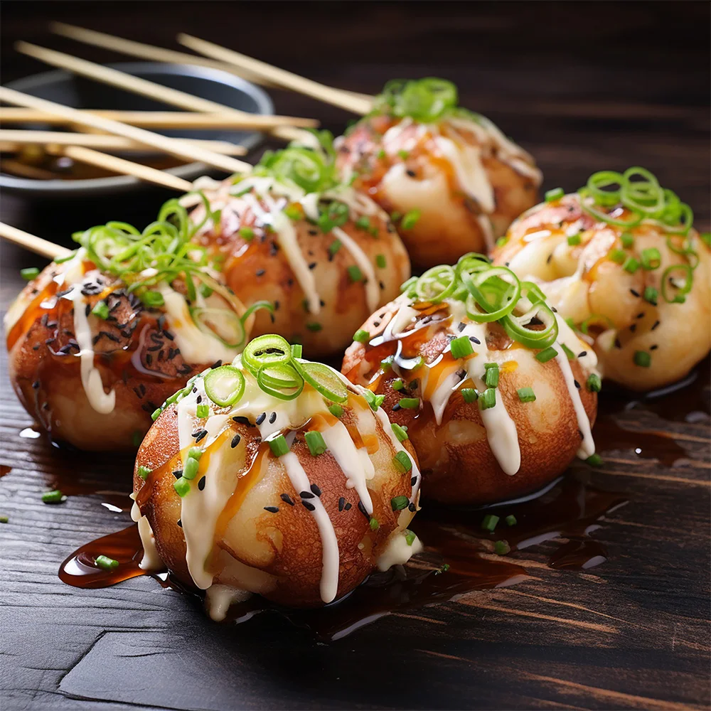 [Taco Yaki] 50 Large Capacity Octopus Balls Takoyaki