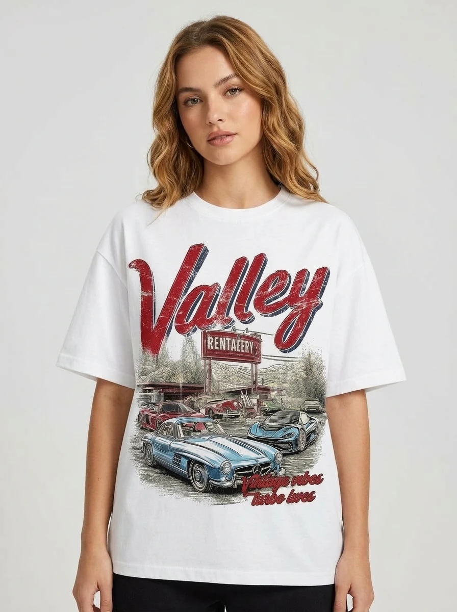 Vintage Cotton Graphic T-Shirts - Short-Sleeve Streetwear Top, Dark Fantasy Design, Casual Clothing