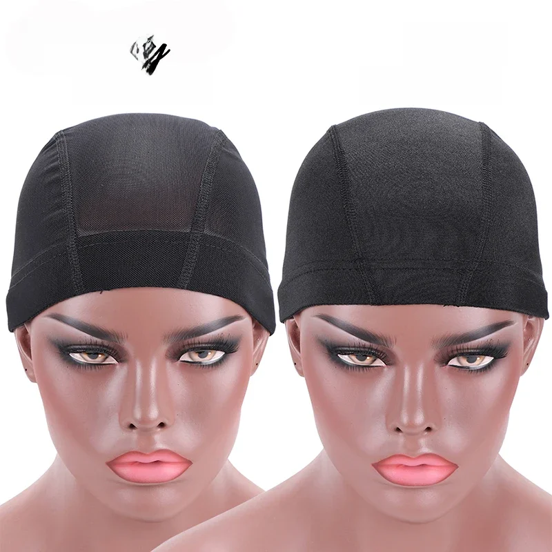 Nunify 1PCS S M L Hurtownia Spandex Dome Cap For Bonnet Perruque Black Hairnet Dome Cap Swimming Wig Accessories Wholesale — zdjęcie 2