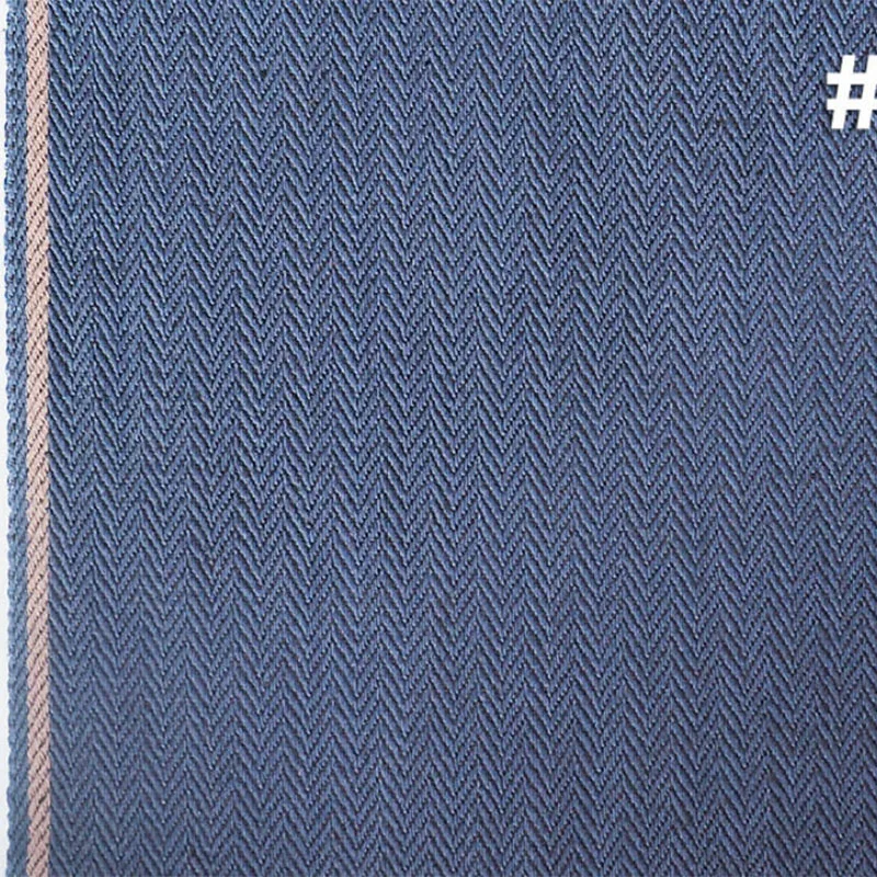 9.6 oz Light Blue/Gray Herringbone Hemp Selvedge Denim Fabric Custom Selvage Summer Denim Jacket Jeans Cloth Wholesale W187911 6 A92f4fb5081bf404b81a1c58b4f5b857b5
