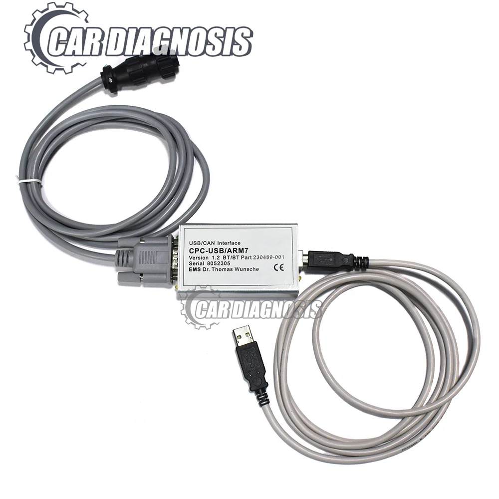 

Для Toyota BT + сервисные основания TruckCom USB/CAN интерфейс CPC-USB ARM7 BT 230489-001 последовательный 8052305 диагностический инструмент для вилочных погрузчиков