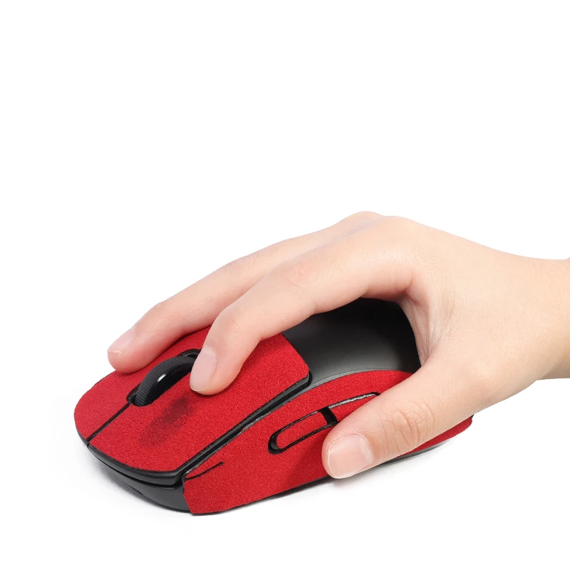 Nova chegada camurça completa/meia capa mouse adesivo anti-deslizamento mouse adesivo para logitech gpw gpxs gpw 2 gaming mouse