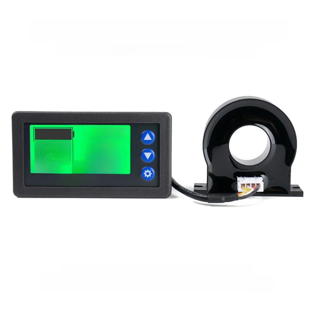 H56CH LCD Cyfrowy miernik Halla-Coulomba Miernik napięcia prądu Wyświetlacz DC 9-100V 50A 100A 200A 300A 400A Woltomierz samochodowy Amperomierz — zdjęcie 2