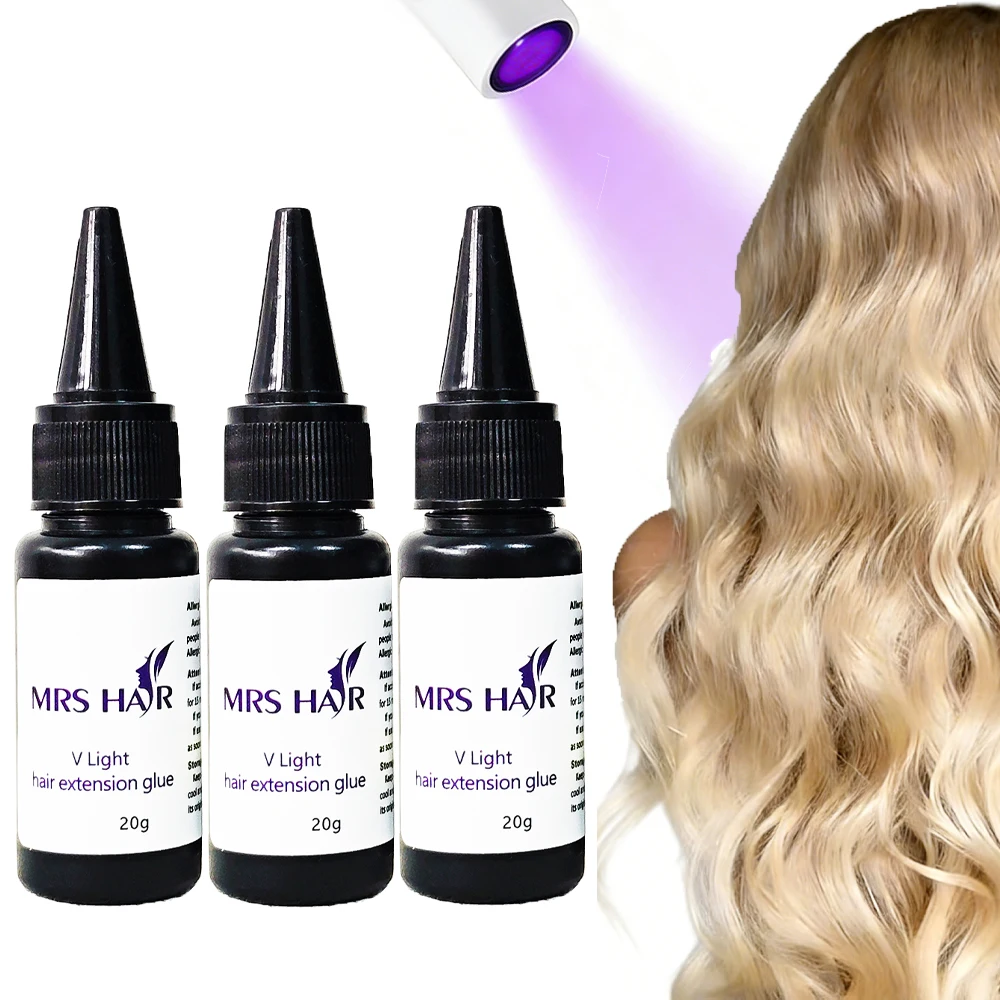 V-Light Hair Extension Set Technology Wig Hair Piece Real Hair Fast Grafting Tool Firm and Traceless tape Hair Extension Tools