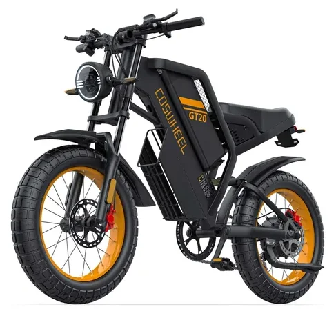 Bike Elétrica 1000W GT20 com Autonomia de Até 140km da Coswheel: Tudo o que Você Precisa Saber Antes de Comprar