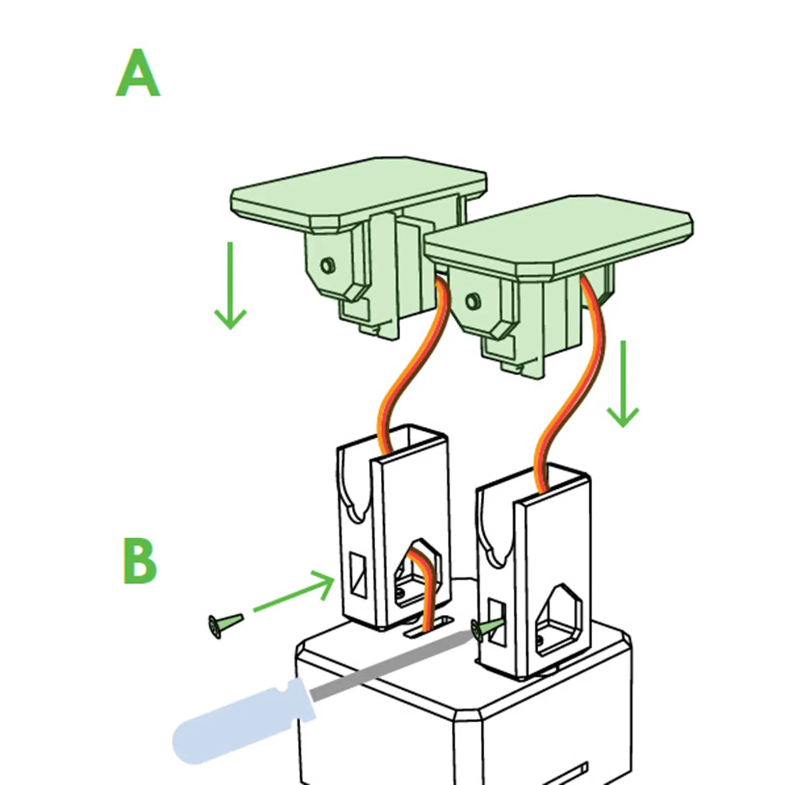 3D OTTO Robot Ultrasonic Obstacle Avoidance Humanity Playmate Builder Programmable Robot for Arduino Robot Starter DIY Kit