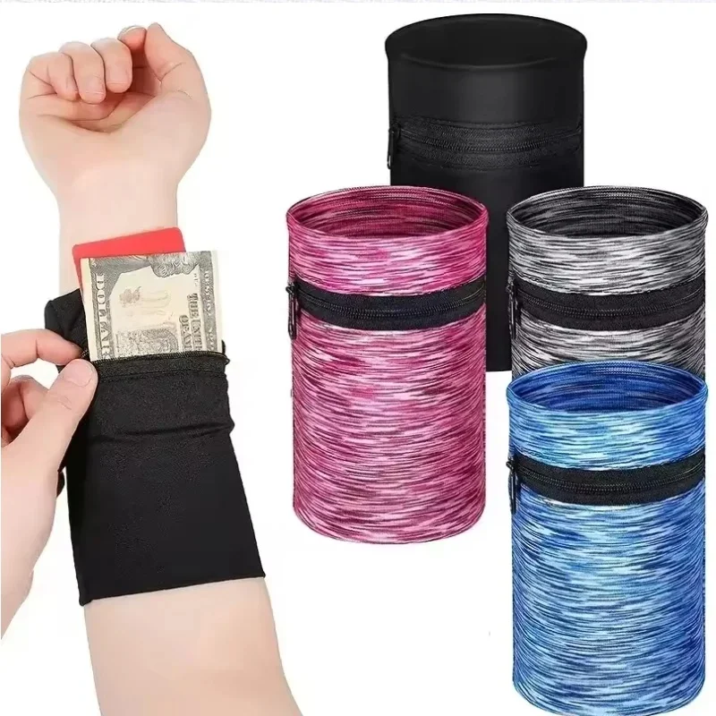 AliExpress Clyine Unisex Wristband Wrist Wallet Pouch With Zipper For Fitness Sports Mini Running Gym Cycling Coin Purse Bags