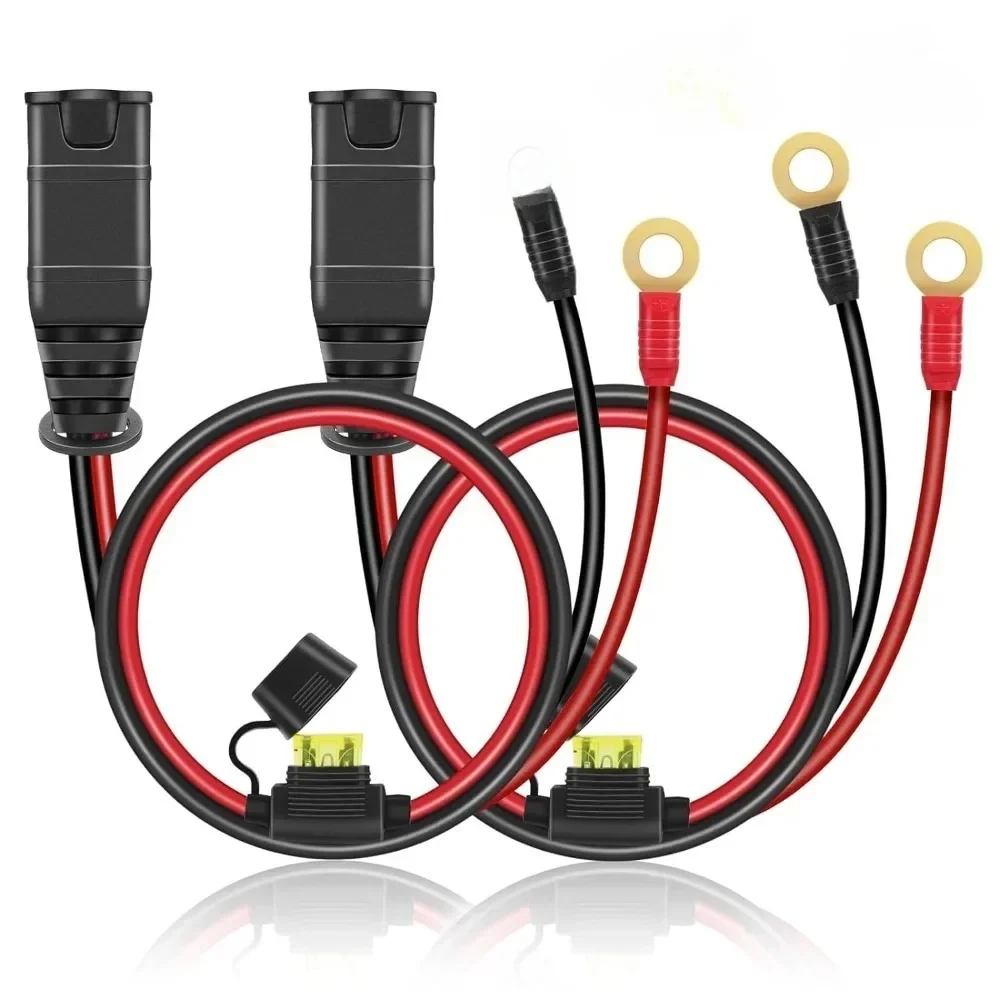 2 sztuki wiązki przewodów do NOCO GC002 X-Connect 6mm Smart Batteries Trickle Charger Cable Battery Tender Leads Jump Starter Cable — zdjęcie 2