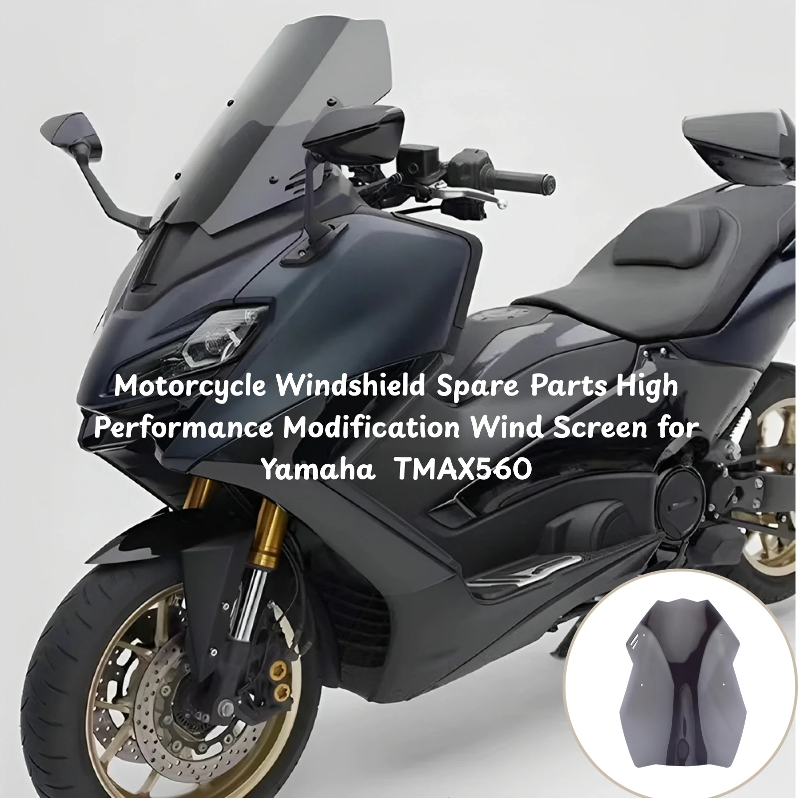 Pièces de rechange pour pare-brise de moto, 1 pièce, Modification haute Performance, pare-vent de confidentialité, Protection solaire pour Yamaha TMAX560