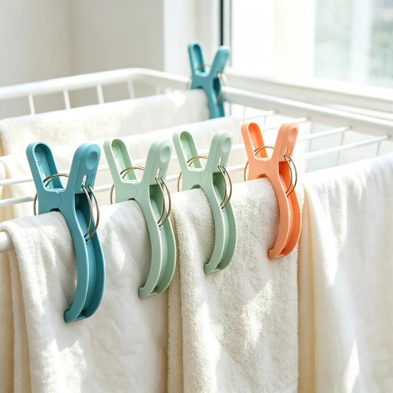 Large Windproof Plastic Clothespins Heavy‑Duty Laundry Clip for Quilt Blanket Bed Sheet Fixed Holder Household Drying Pegs
