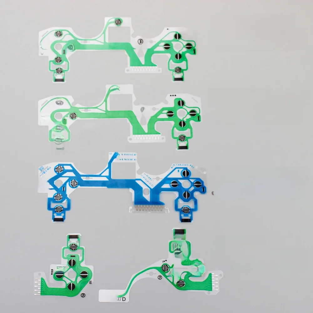 10 pièces Jdm Jds 010 011 030 040 055 pour Sony Dualshock 4 clavier à Film conducteur pour Ps4 Ps5 Pro contrôleur mince ruban de Circuit Pcb