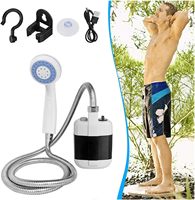 Portable camping shower Outdoor electric USB shower pump for parking campervans parking animals gardening