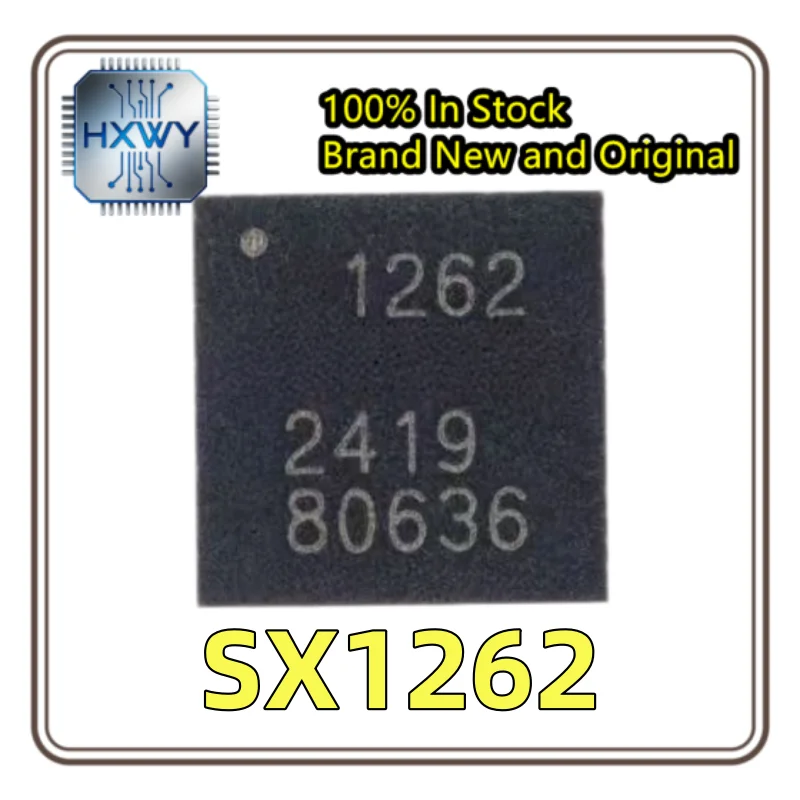 (10/50 Pieces) SX1262 1262 QFN24 RF Transceiver Chip Factory Wholesale Cheap Electronic Component Fast Shipping