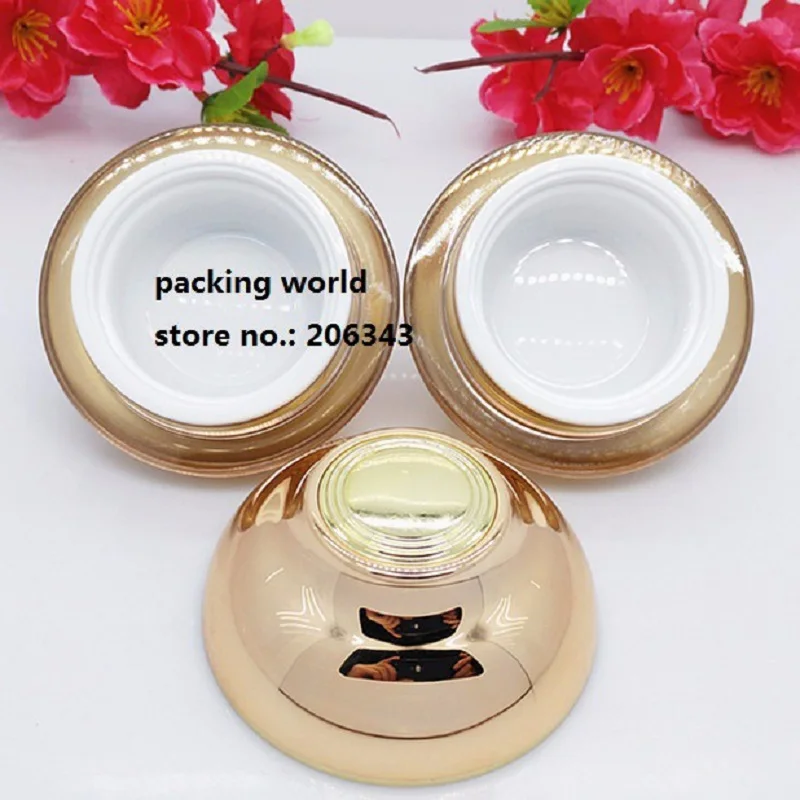 50g onion shape  acrylic  cream jar, plastic jar or cosmetic jar for eye cream/day cream/night cream/moisturizer/essence packing