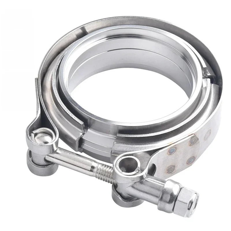 Pince à bande en V mâle femelle, bride d'échappement en acier inoxydable 304, Kits de tuyaux de silencieux Turbo, accessoires de voiture de libération 2 "2.5" 3 "3.5" 4 "pouces