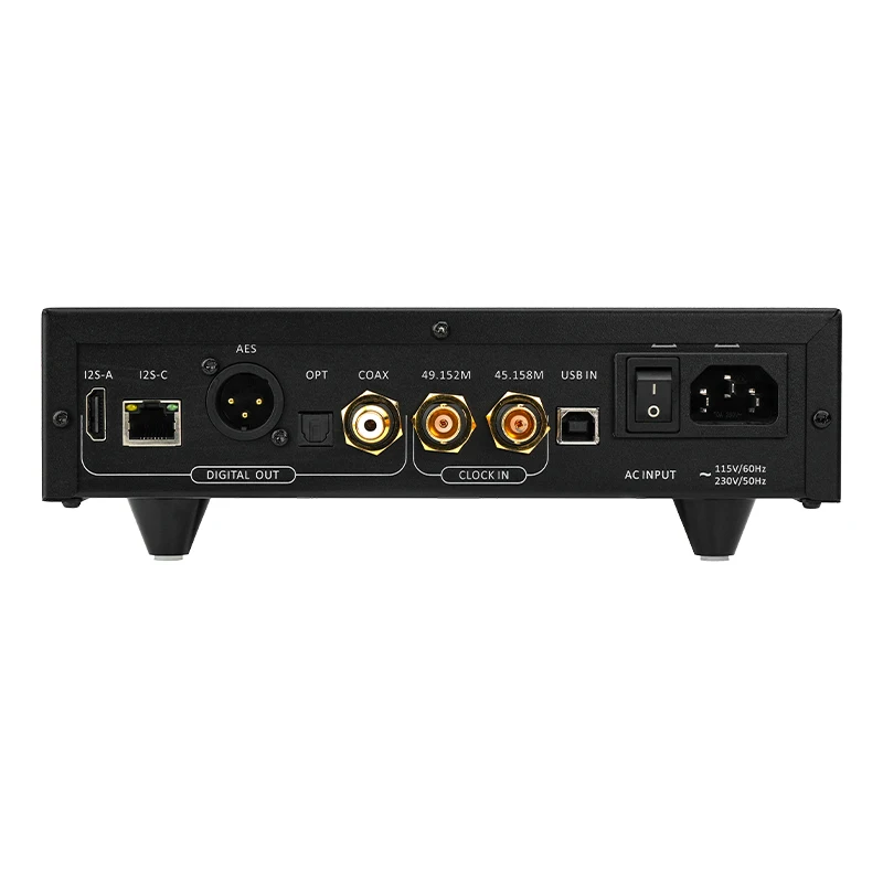 Ladder Boya Audio Interface Precise FEMTO Clock DSD512 PCM768kHz with USB2.0 Type B Digital Input