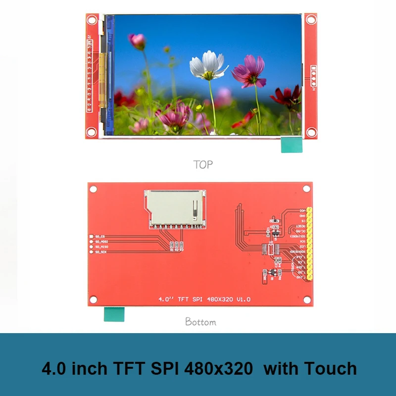 4,0 Zoll TFT LCD Display Modul – 480x320, SPI, ST Produktbild-Vorschau 3