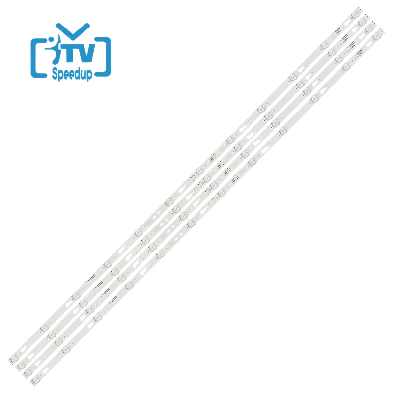 

NEW 8PCS LED strip for 55pfl5765/f8 Hkp55uhd9 Ple-55s09uhd y 55pfl5504/f8 55d1200 55hr332m12a0