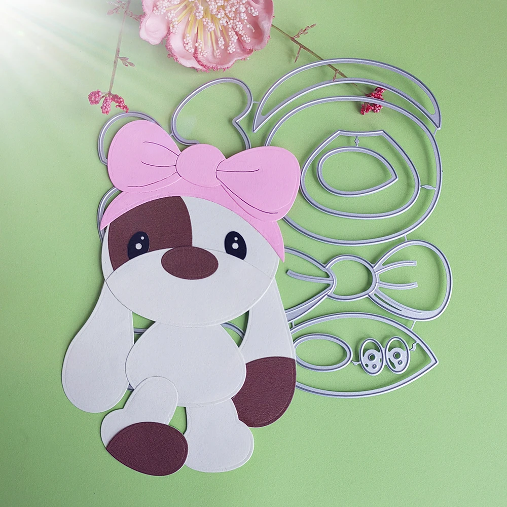 

beautiful animal dog cutting dies DIY scrapbook, embossed card making, photo album decoration, handmade crafts