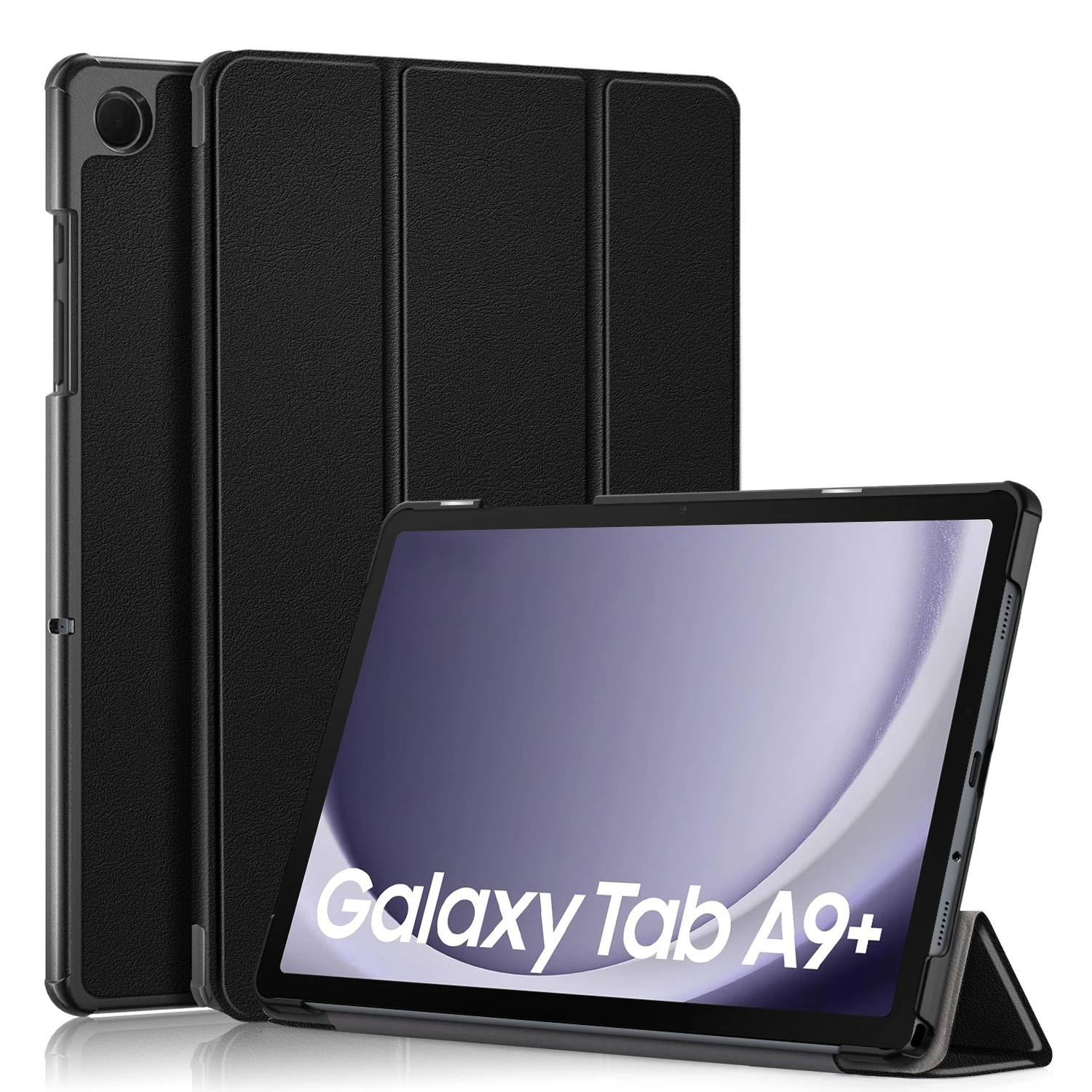 Tablet Case For Galaxy Tab A9 Plus 11inch Protective Cover Shockproof PU Leather Material Kickstand Function