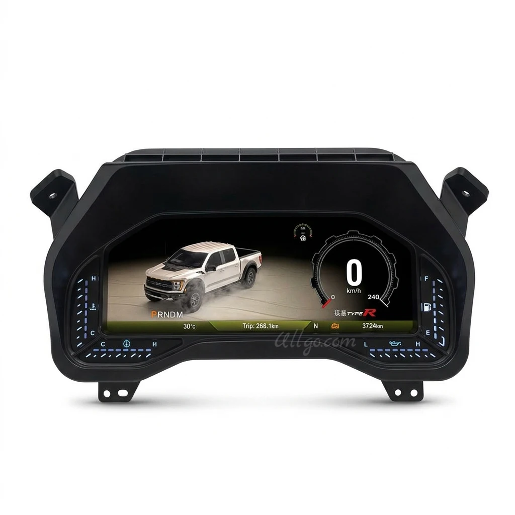 Digital LCD Cluster for Ford F150 SVT RAPTOR 2014-2019 Virtual Speedometer