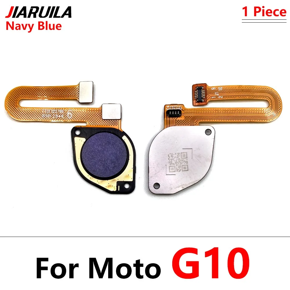 New For Moto G10 G20 G30 G50 G60 G100 G200 Fingerprint Sensor Home Return Key Menu Button Flex Ribbon Cable